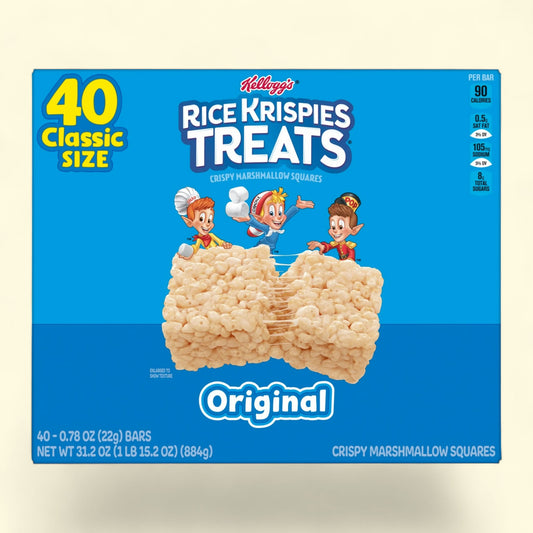 Kellogg's Rice Krispies Treats with cartoon characters original