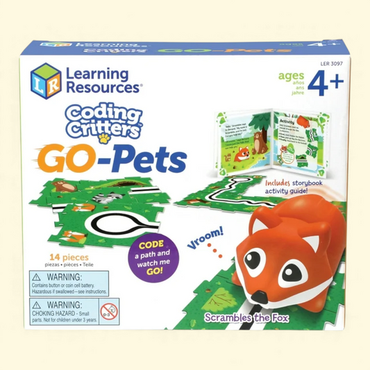 Learning Resources Coding Critters Scrambles The Fox, 14 Pieces