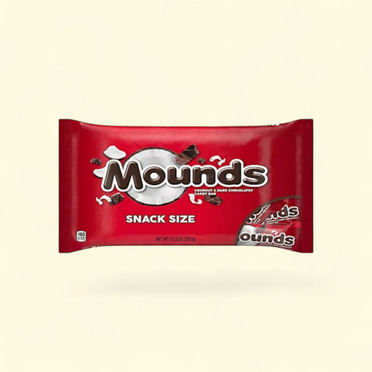 Mounds Dark Chocolate and Coconut Candy, 11.3 oz — authentic US product shipped worldwide by Treatspree