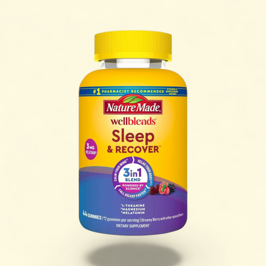 Nature Made Wellblends Sleep & Recover Gummies, 44 Count