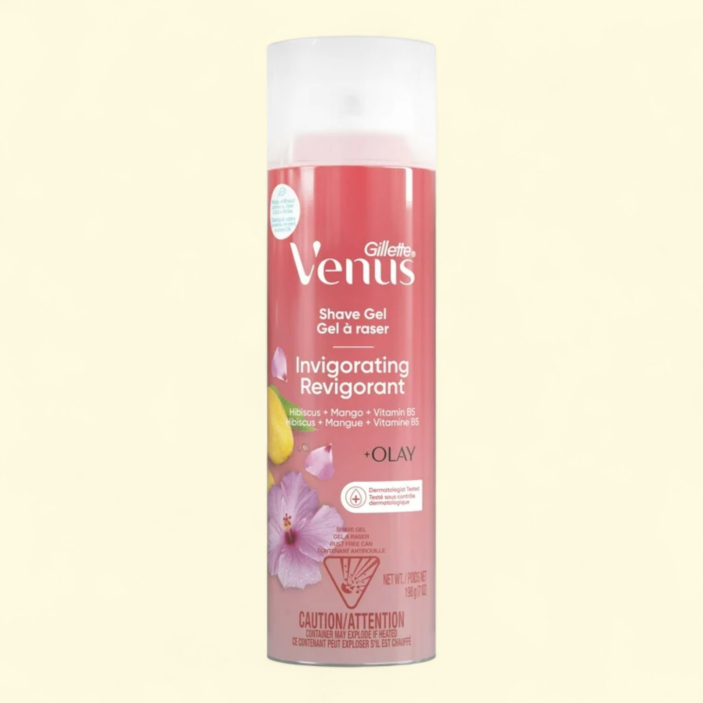 Gel de rasage pour femmes Venus, parfum mangue et hibiscus, 200 ml