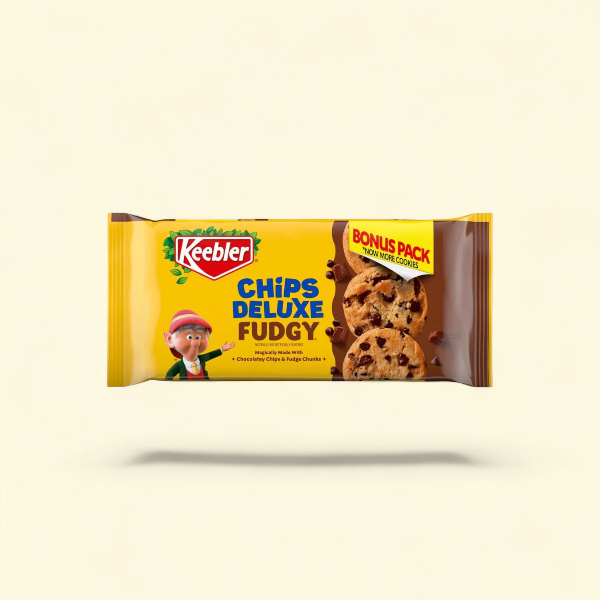 Keebler Chips Deluxe Fudgy Chocolate Chip Cookies, 11.2 oz — authentic US product shipped worldwide by Treatspree