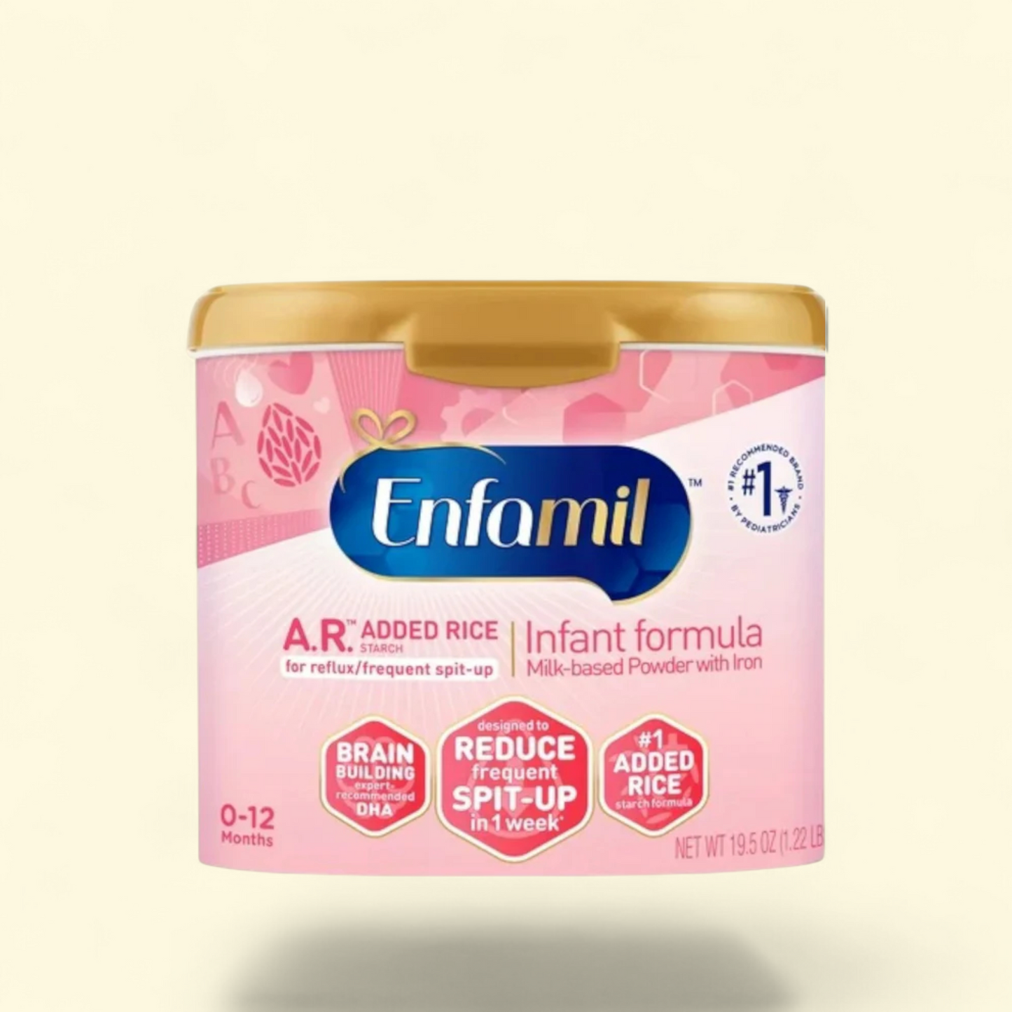 Enfamil A.R. Powder Baby Formula, 19.5 Oz Tub