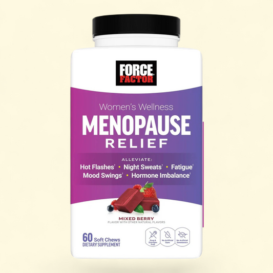 Force Factor Menopause Relief, 60 Soft Chews