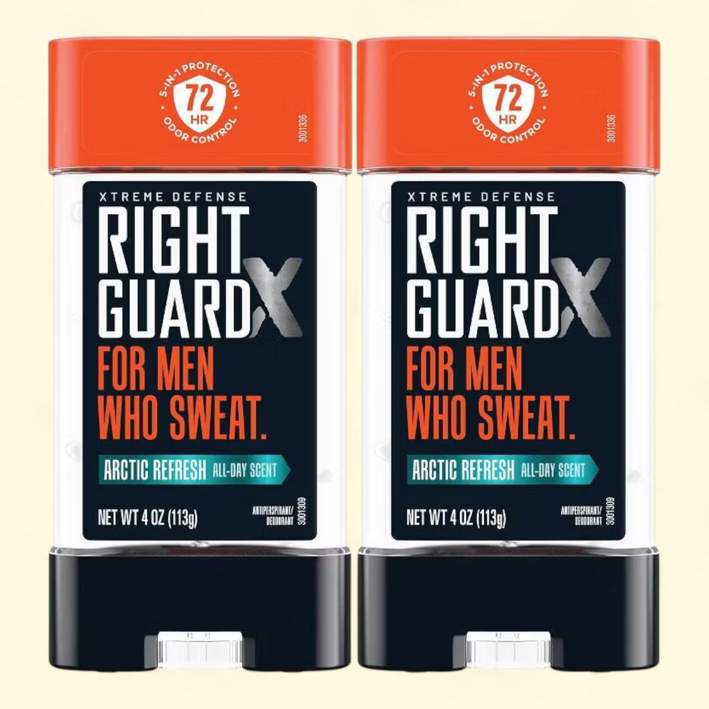Right Guard Xtreme Defense Antiperspirant & Deodorant Gel for Men, Arctic Refresh, 4 oz. (2 Ct.)