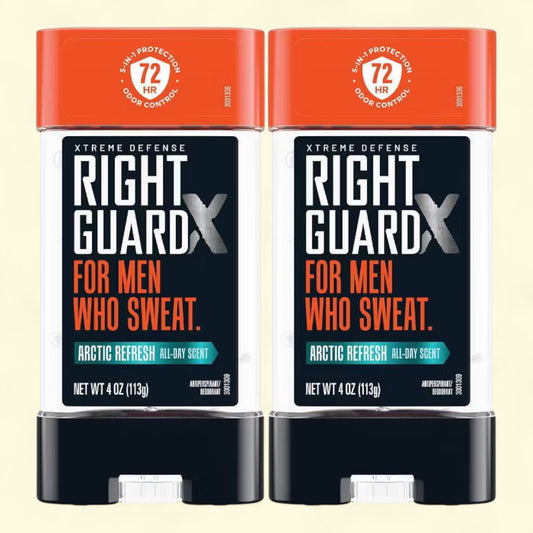 Right Guard Xtreme Defense Antiperspirant & Deodorant Gel for Men, Arctic Refresh, 4 oz. (2 Ct.)