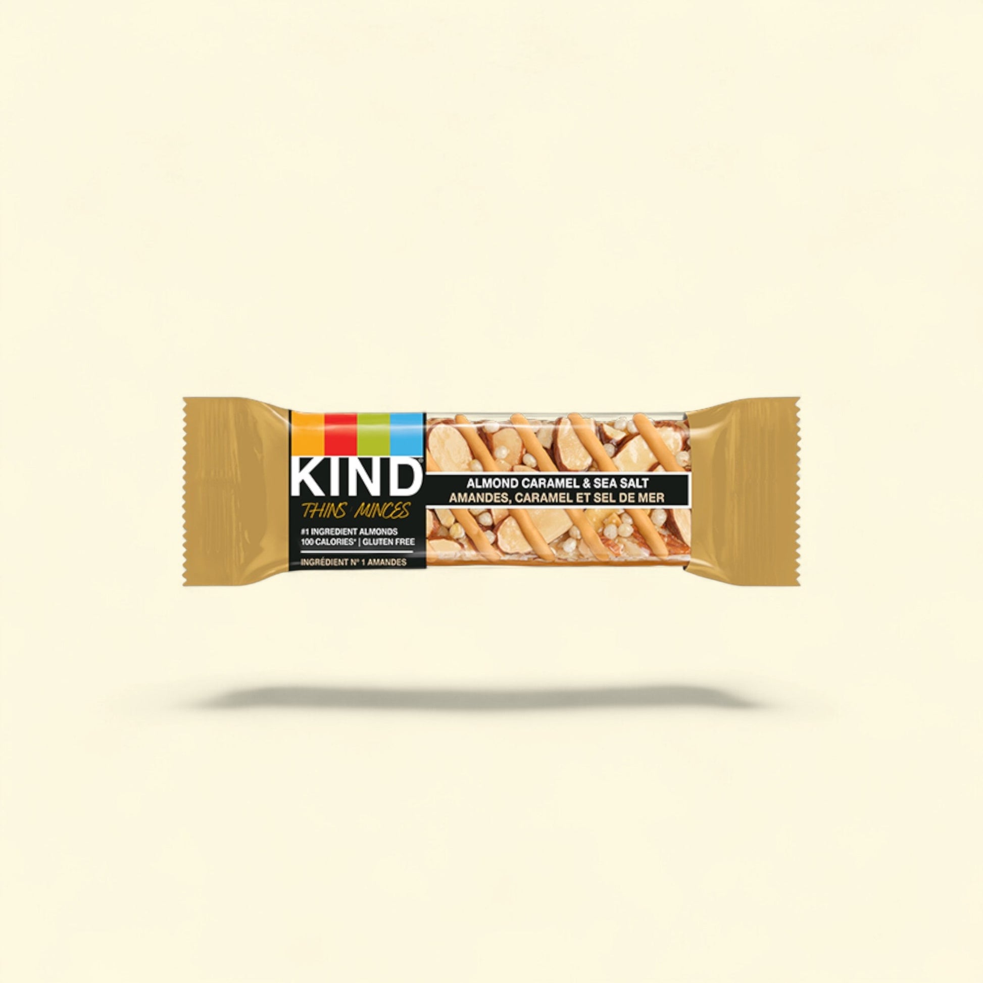 Kind Thins Caramel Almond, 7.4oz/10ct — authentic US product shipped worldwide by Treatspree