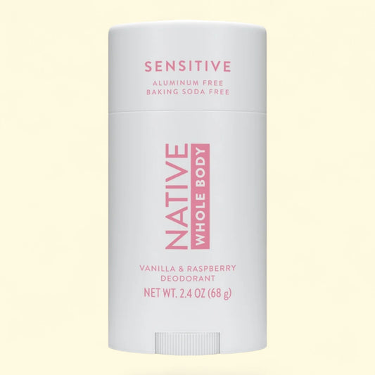 Native Deodorant, Vanilla & Raspberry Scent 2.4 oz