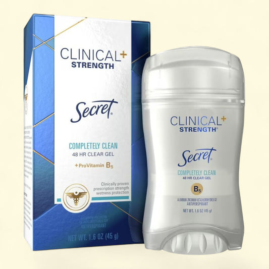 Secret Clinical Antiperspirant and Deodorant, Completely Clean, 1.6 oz