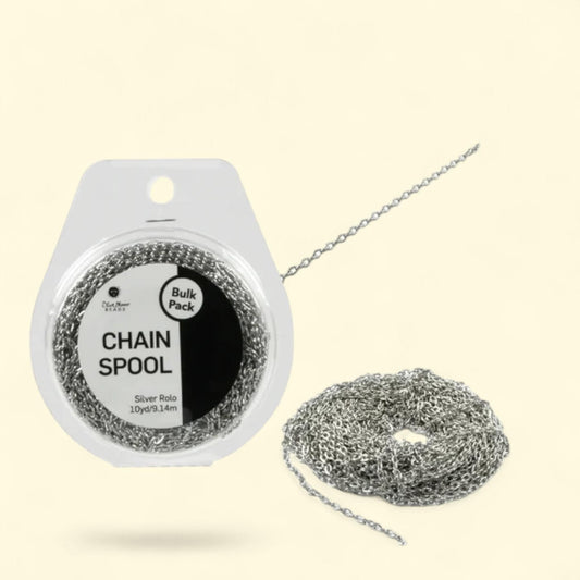 Blue Moon Beads Rolo Chain Spool, 10 Yards, 1 ct