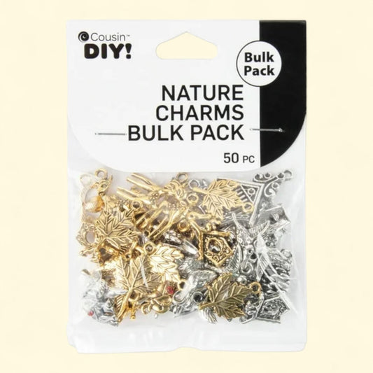 Cousin Charm Assortment, 50 pcs