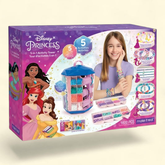Kit de création de bijoux Disney Princess, 1 600 pièces