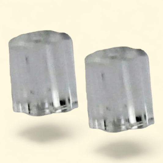 Essntl Ear Backs Rbr Stoppers, 50 pcs