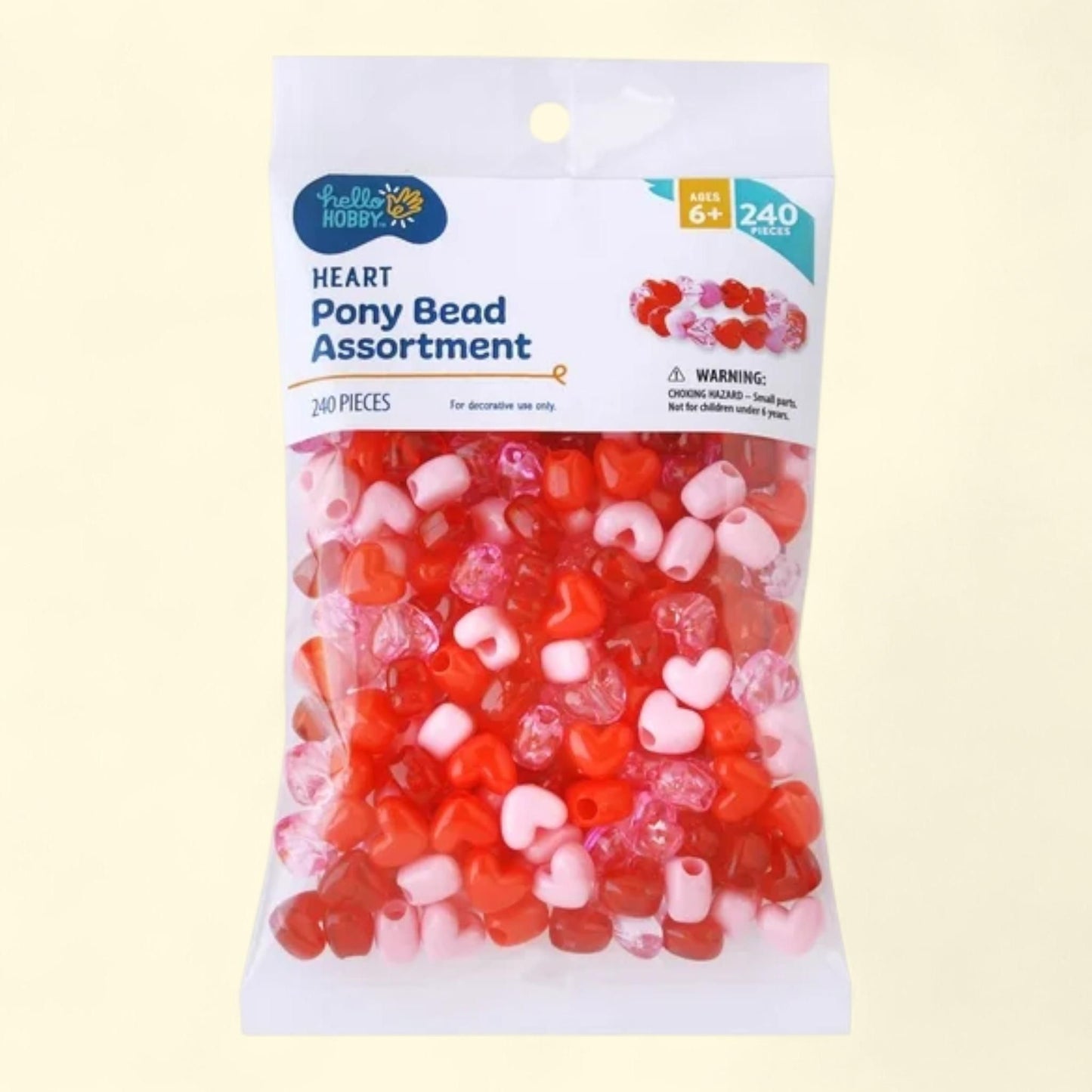 Hello Hobby Sweetheart Multi, 12mm - 240 pcs