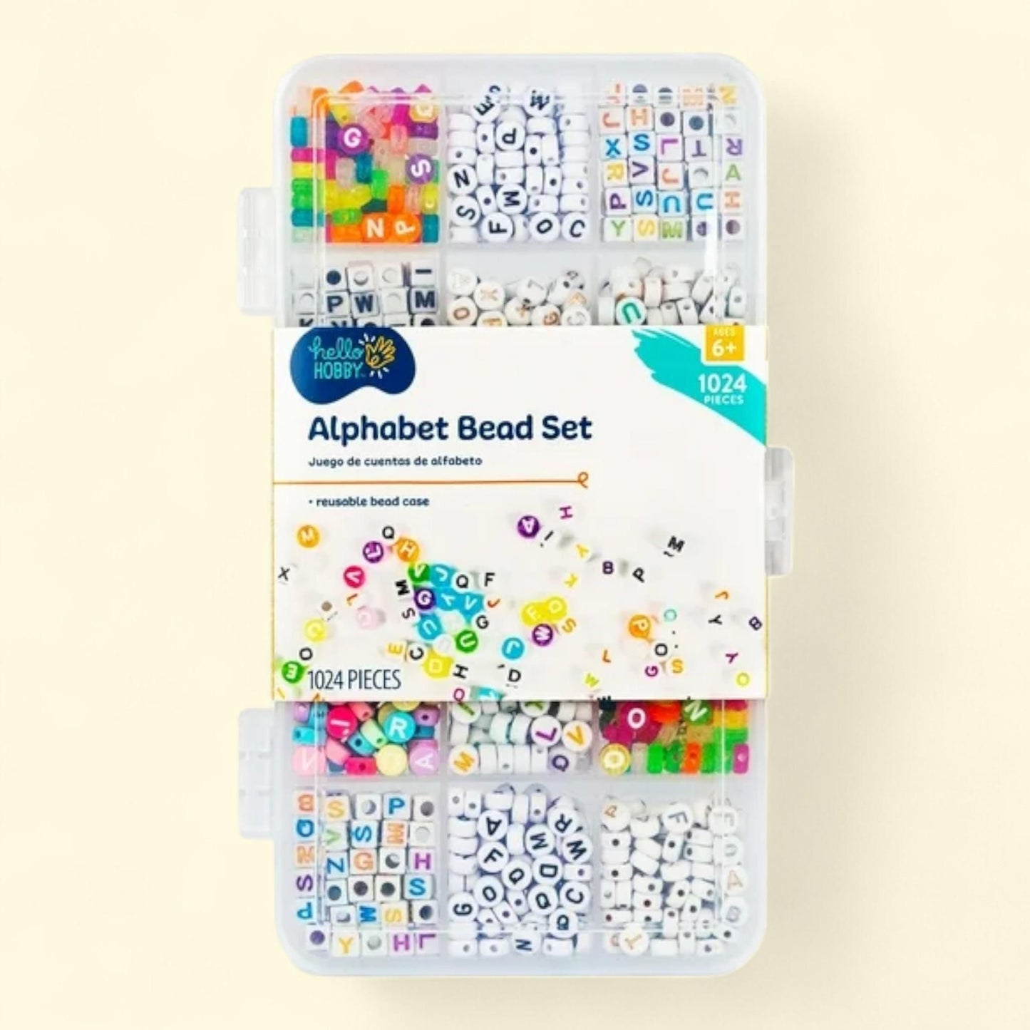 Hello Hobby Alphabet Bead Set, 1 ct