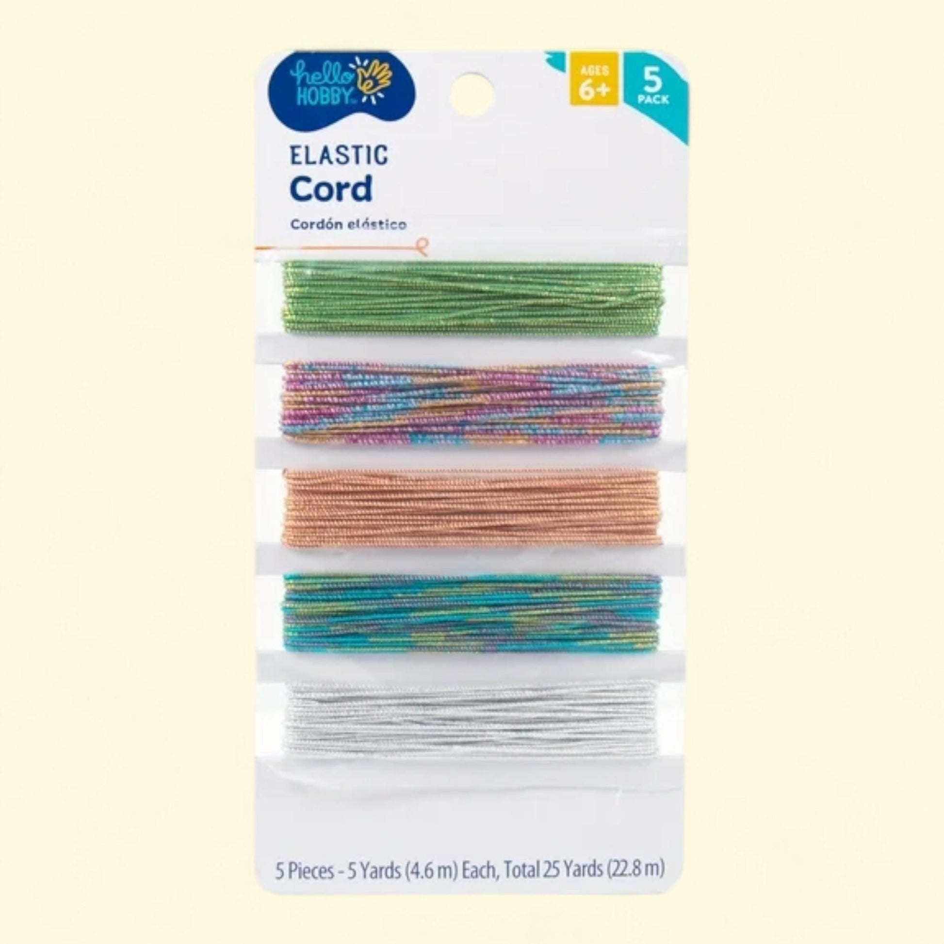 Hello Hobby Elastic Rubber Cord, 5-Pack — authentic US product shipped worldwide by Treatspree