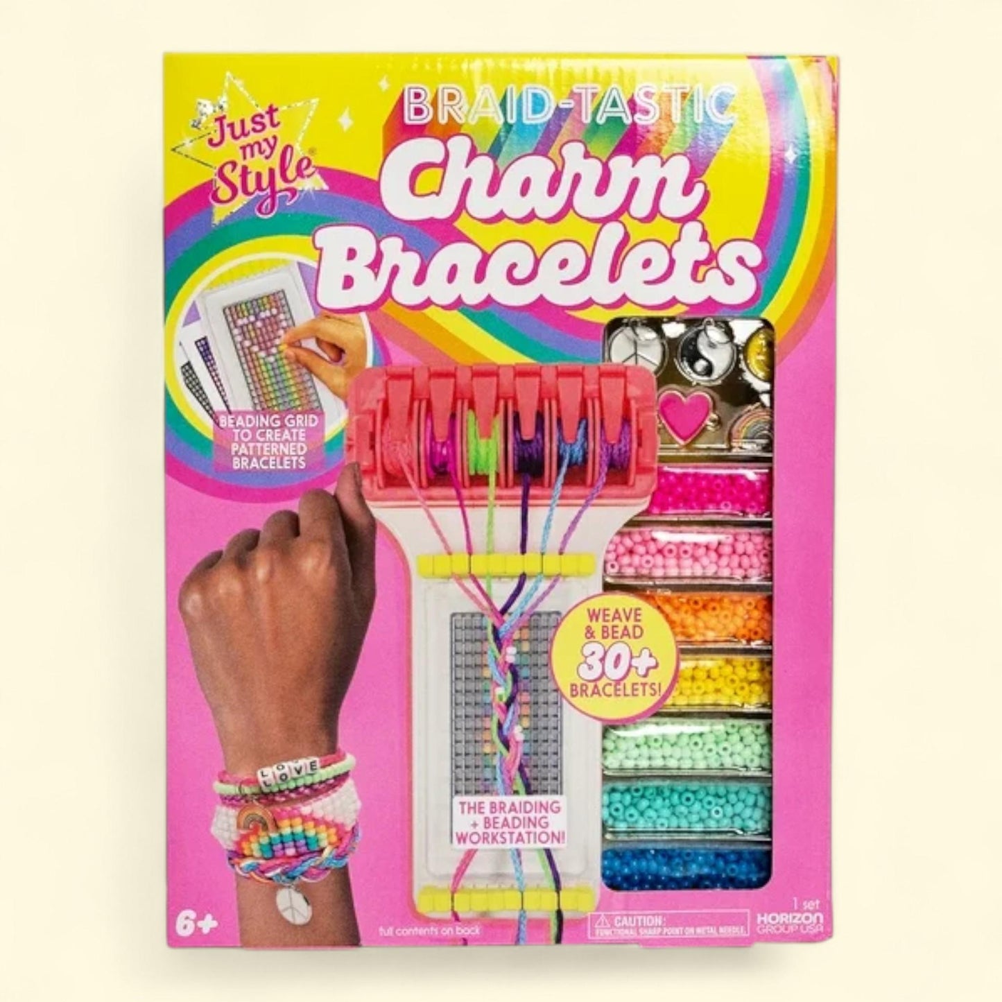 Just My Style Braid-tastic Braiding and Beading Workstation, 1 ct