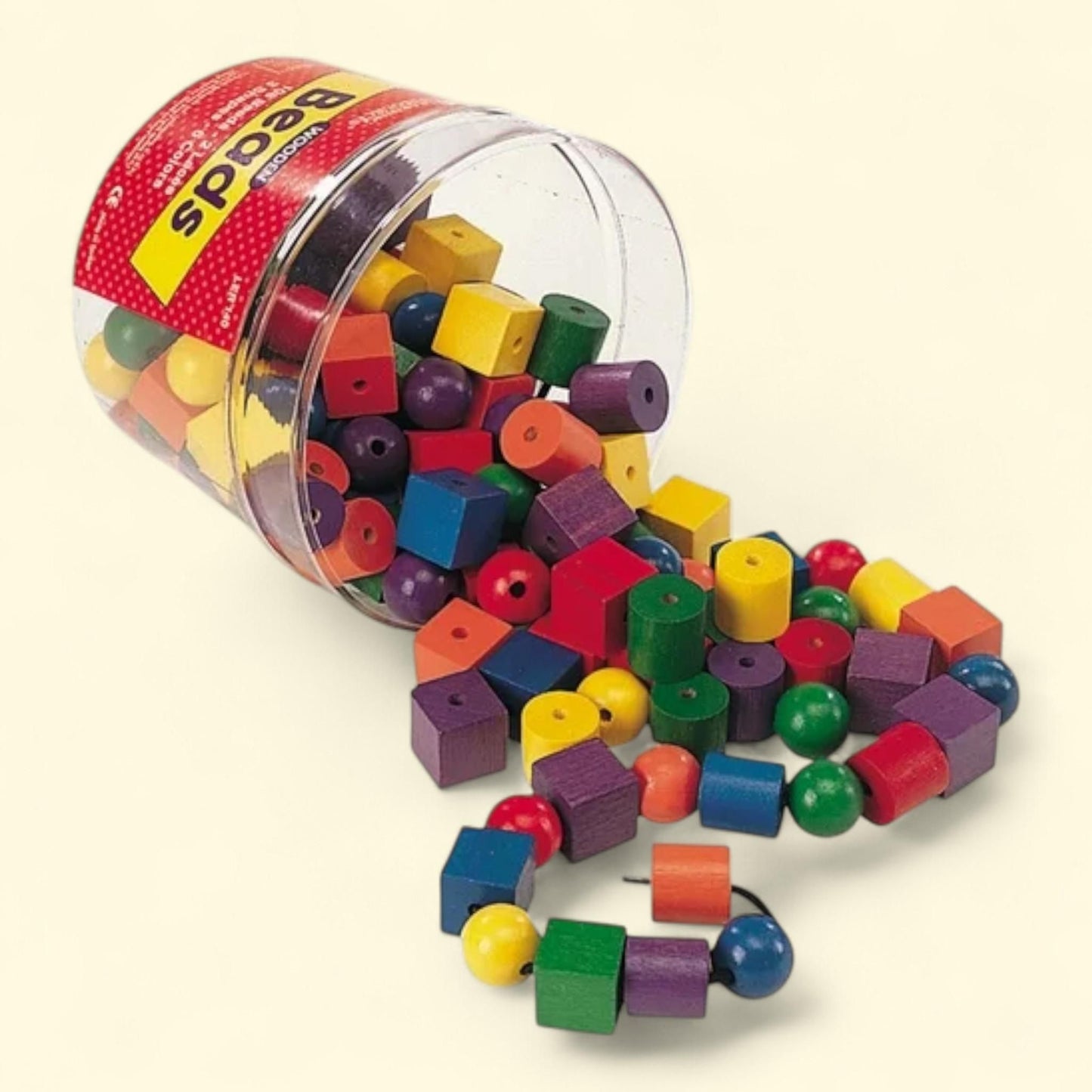 Jeu d'apprentissage « Perles dans un seau », 108 pièces