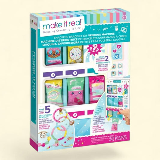 Make It Real Snackers Vending Machine Bracelet Kit, 1 ct