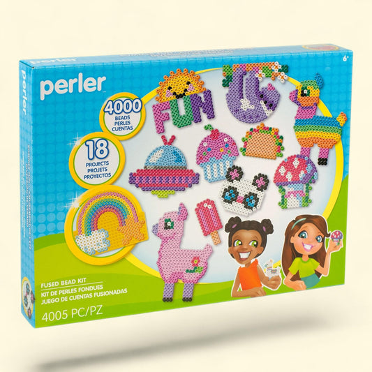 Perler Deluxe Box Fused Bead Kit, 4005 pcs