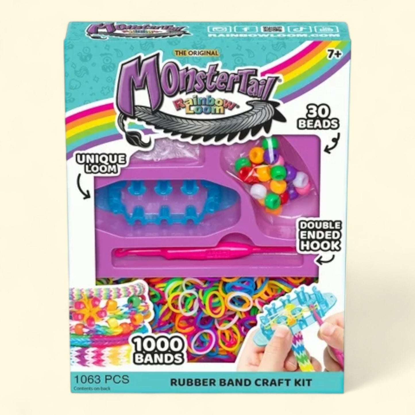 Rainbow Loom Monster Tail Set, 1 ct