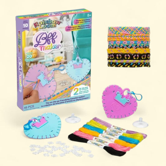 Rainbow Loom: BFF Bracelet Maker DIY Friendship Bracelet Kit, 1 ct