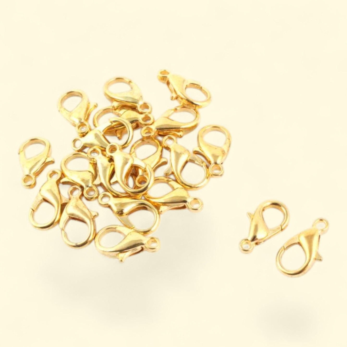 Unique Bargains Metal Bracelet Necklace Lobster Clasp Hook Chains Jewelry DIY, 1 ct