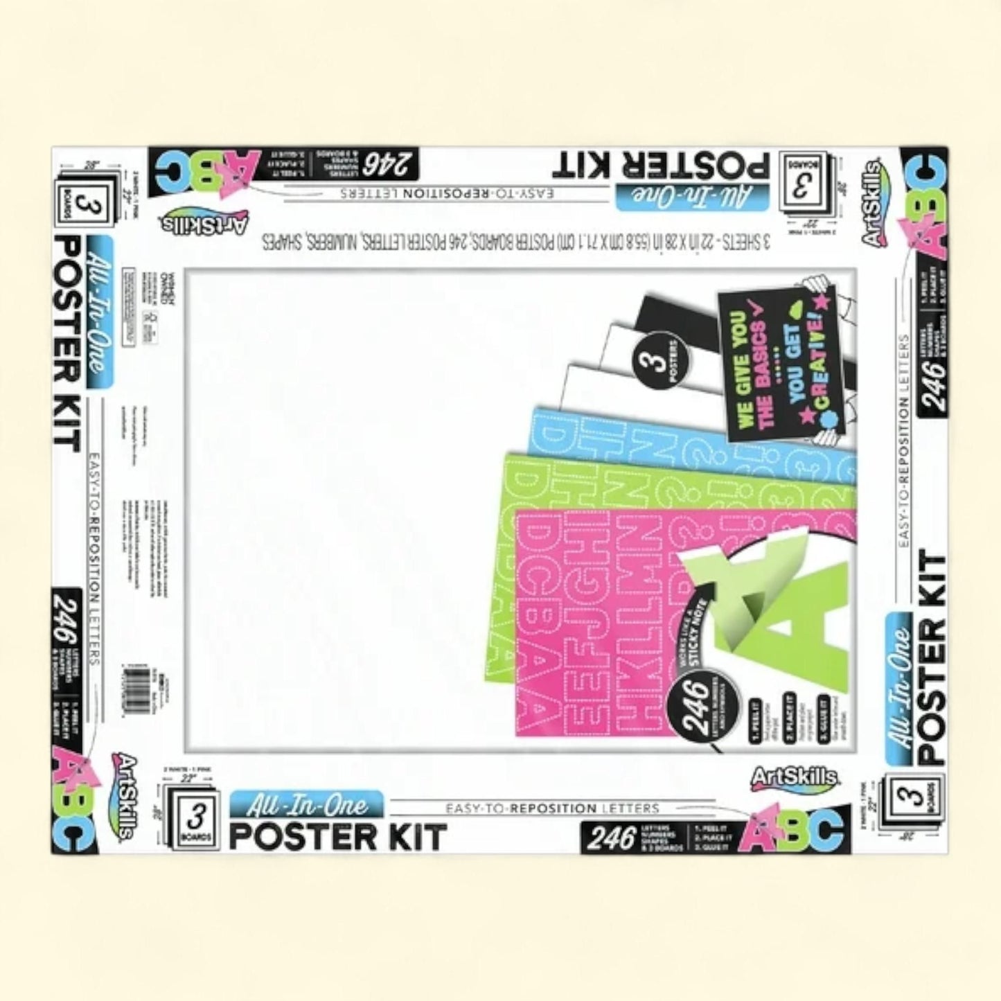 ArtSkills Poster Kit, 249 Pcs