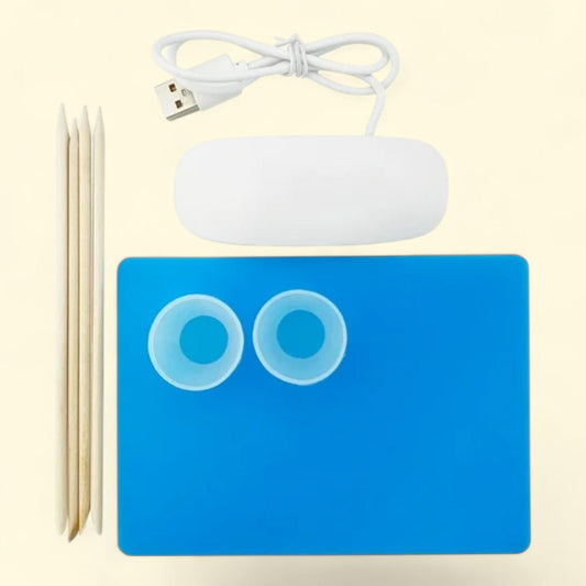 Blue Moon Beads UV Resin Craft Tool Kit, 8 Pieces