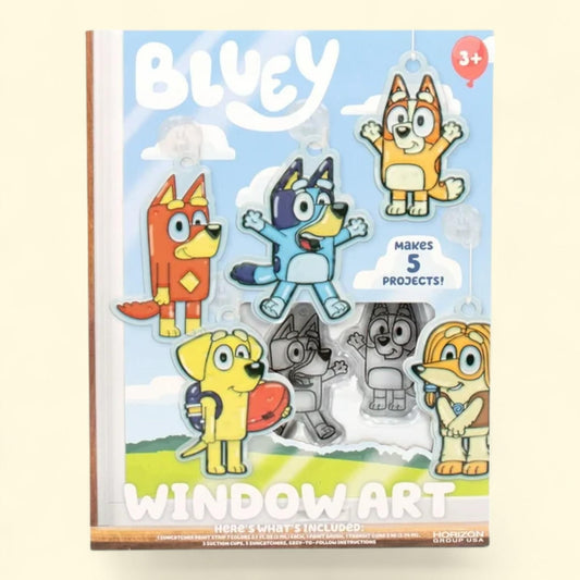 Bluey Window Art, Child, Ages 3+