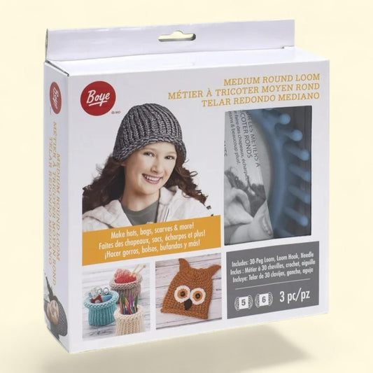 Boye Medium Round Loom, 3 Pieces