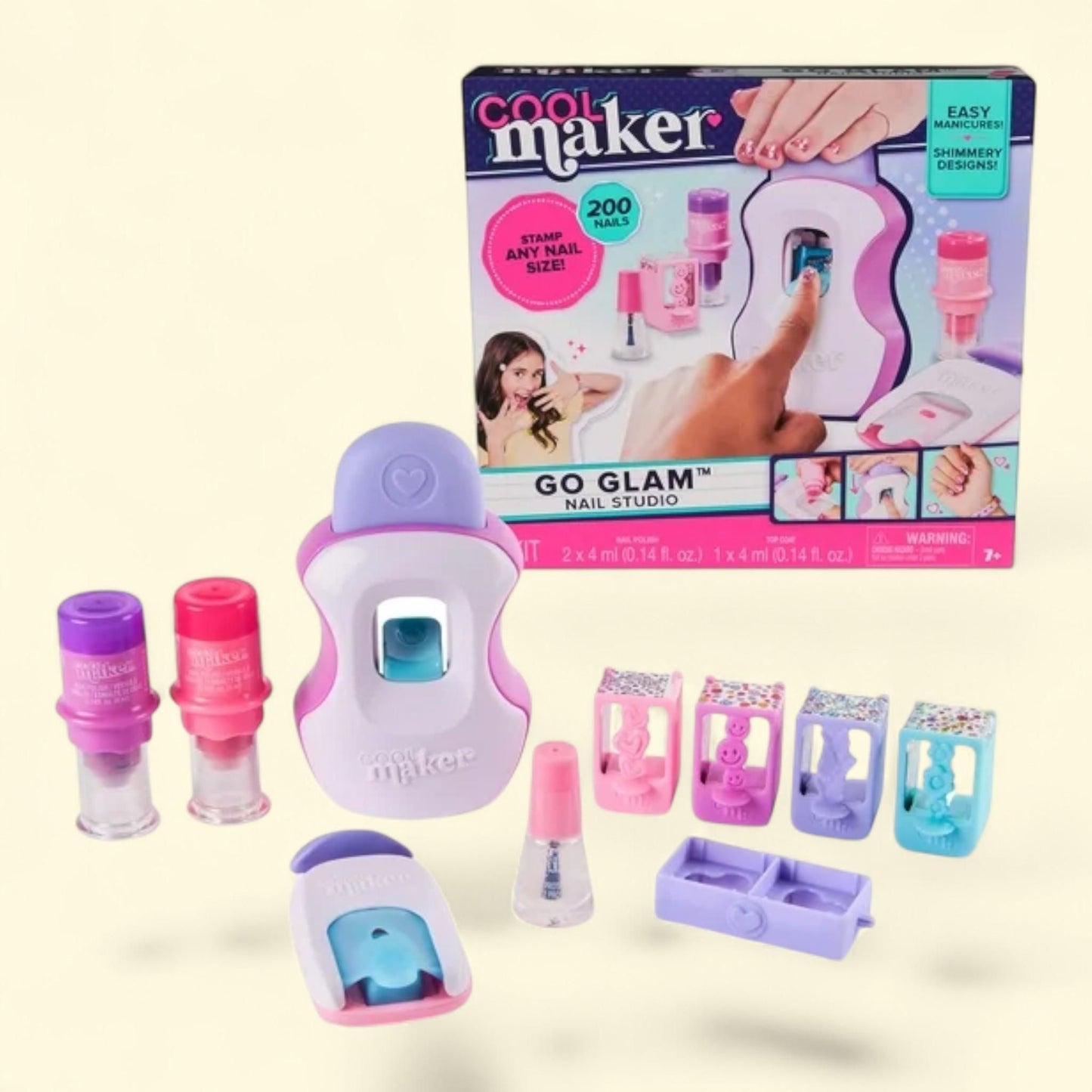 Cool Maker, GO GLAM Nail Studio Stamper Toy, Varies