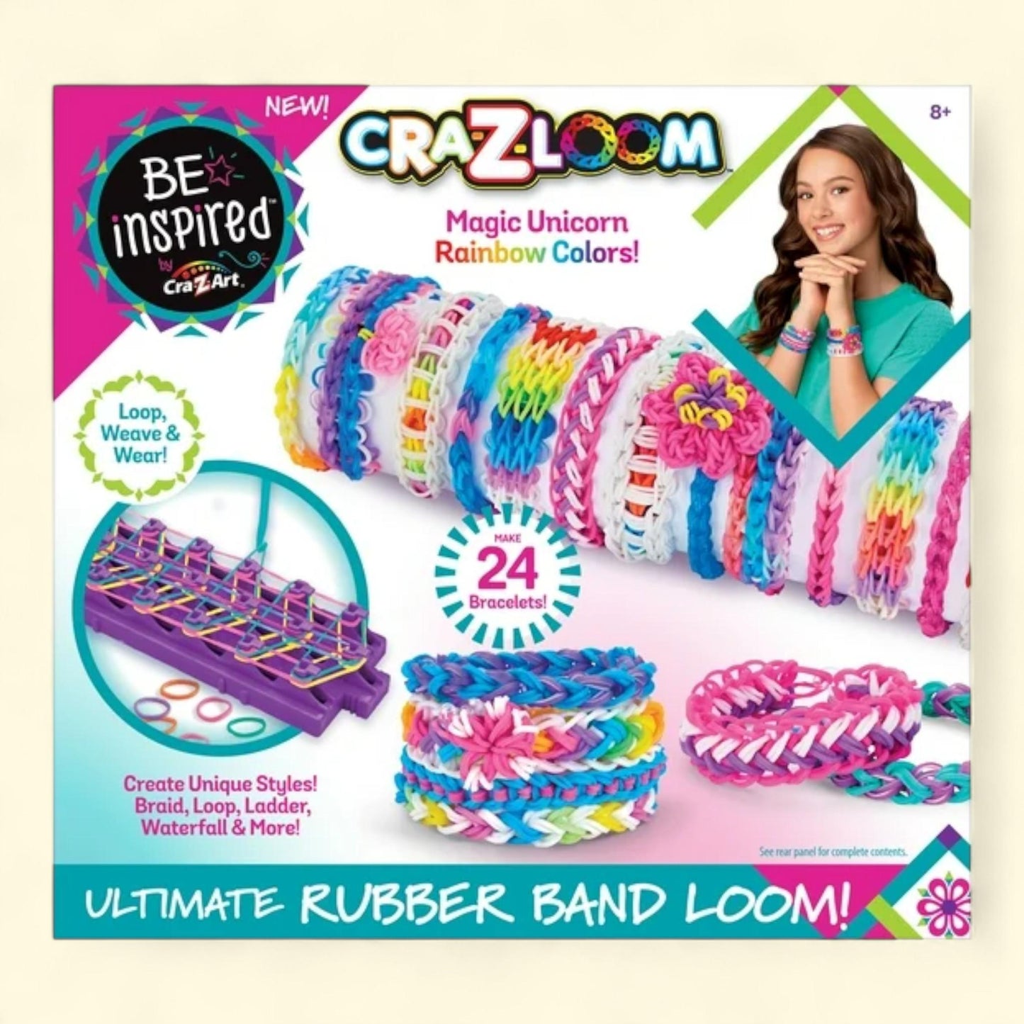 Cra-Z-Art Ultimate Rubber Band Loom, 8+
