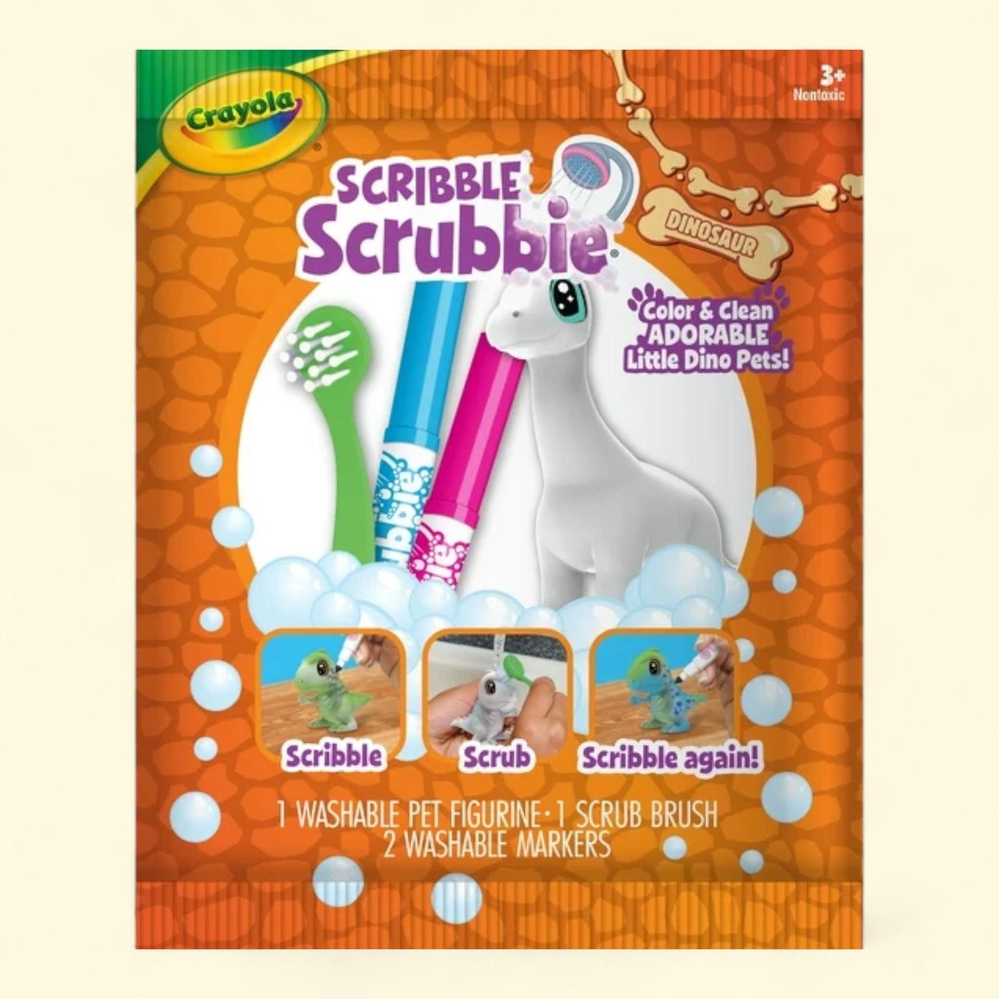 Crayola Scribble Scrubbie Dino Pets, 1 Ct
