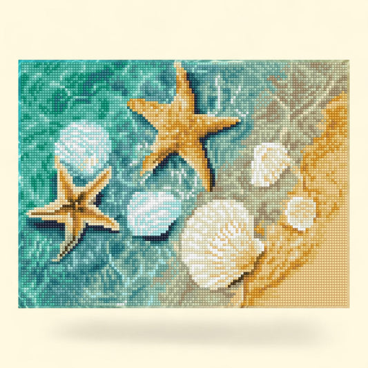Diamond Dotz, Crystal Shore Special Edition Diamond Painting Kit 1 ct