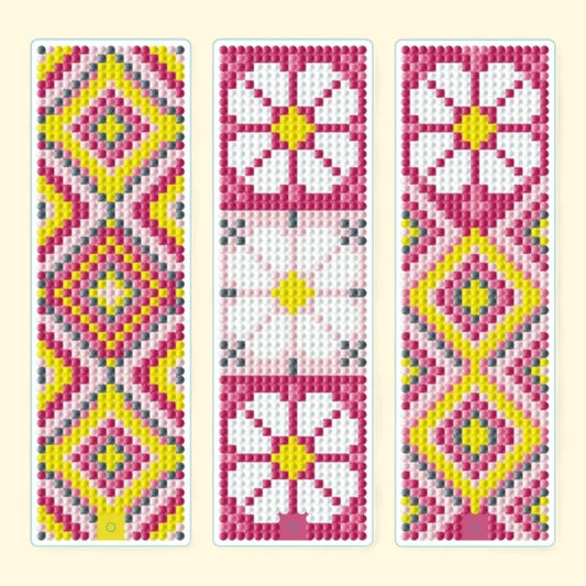 DIAMOND DOTZ Daisies Bookmark, Diamond Painting Kit 1 ct