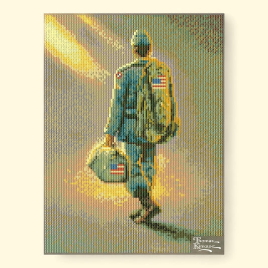 Diamond Dotz Heading Home Diamond Painting Kit, Special Edition 1 ct