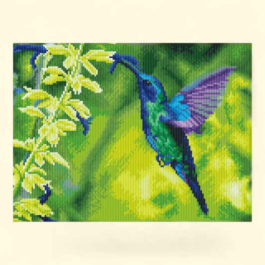 DIAMOND DOTZ Hummingbird Garden, Special Edition, Diamond Painting Kit 1 ct