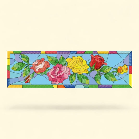 Diamond Dotz Rose Window Special Edition Diamond Painting Kit 1 ct