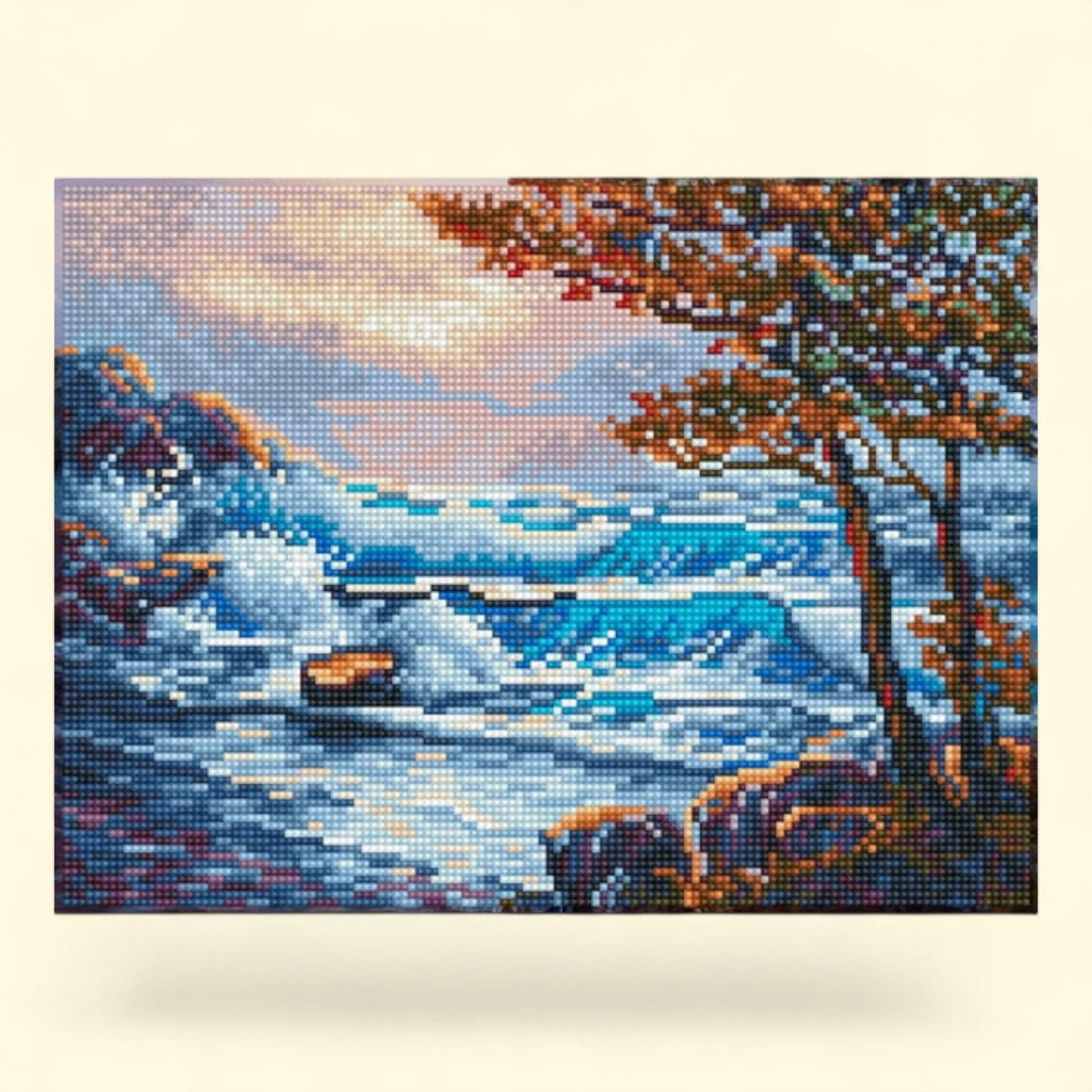 DIAMOND DOTZ Seaside Dawn Round Facet Diamond Painting Kit, Unisex ... — authentic US product shipped worldwide by Treatspree