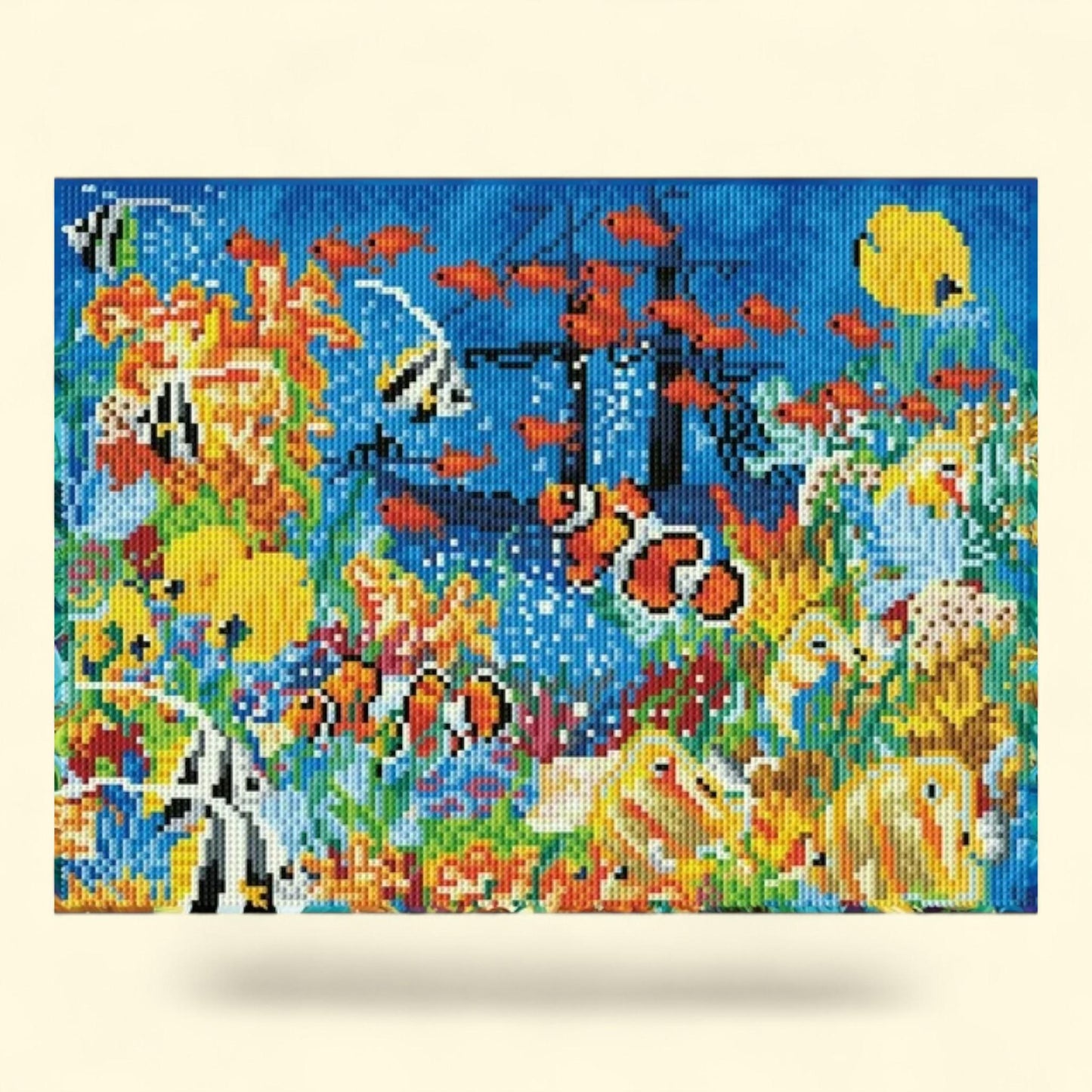 DIAMOND DOTZ Underwater Paradise Diamond Painting Kit, Special Edition 1 ct