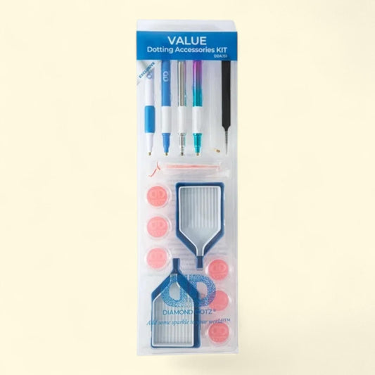 DIAMOND DOTZ, Diamond Painting Accessory Value Pack, 29 Piece