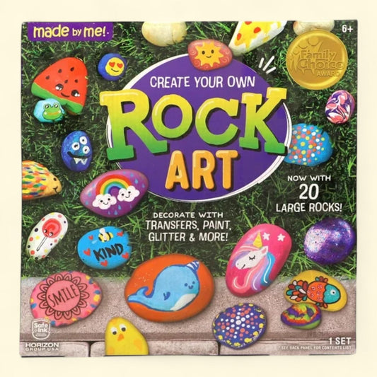 Made by Me Create Your Own Multicolor Rock Art, 6+, 1 ct