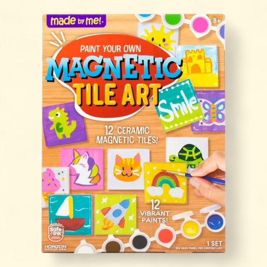 Made By Me Paint Your Own Magnetic Tile Art, 1 ct
