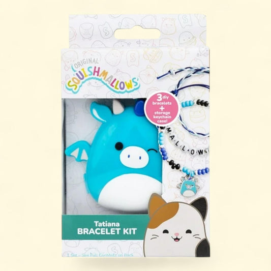 Squishmallows Tatiana the Dragon Bracelet Kit, Original, 1 ct