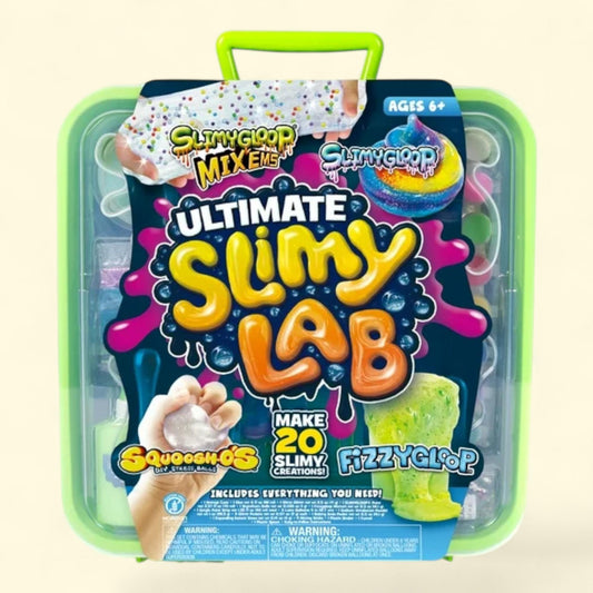 SLIMYGLOOP Ultimate Multicolor Slimy Laboratory, 4-in-1 Slime Activities, 1 ct