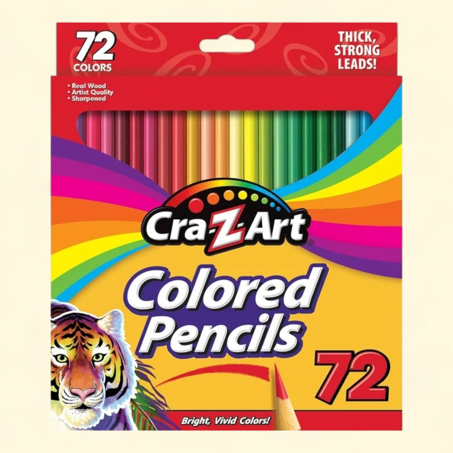 Cra-Z-Art Classic Colored Pencils, 72 Count, Multicolor