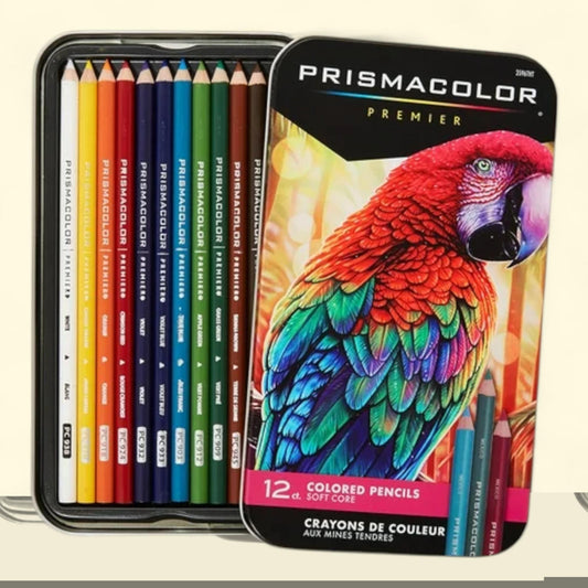 Prismacolor Premier Colored Pencils, Soft Core, 12 Count