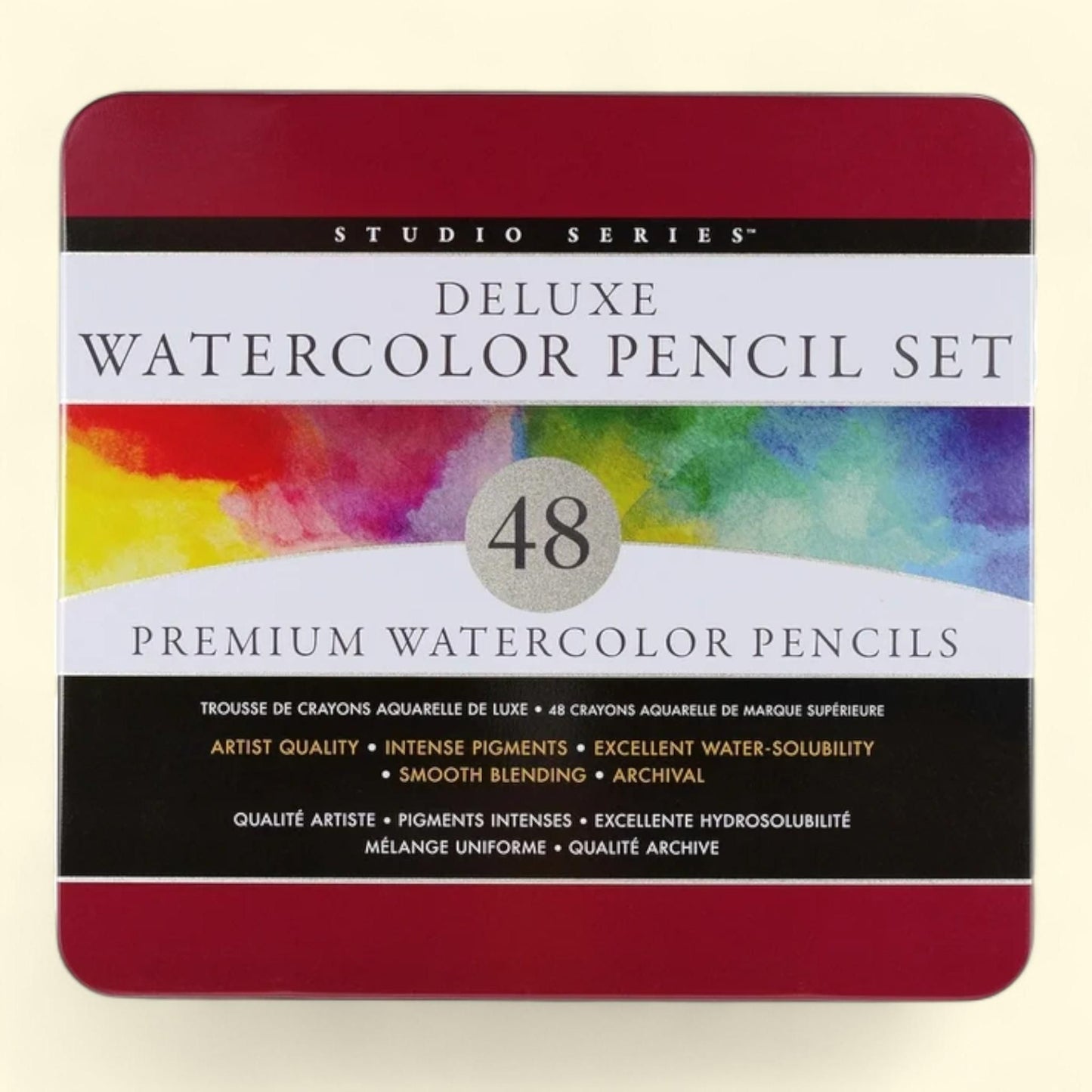 Studio Series Watercolor Pencil Set, 48 pcs set