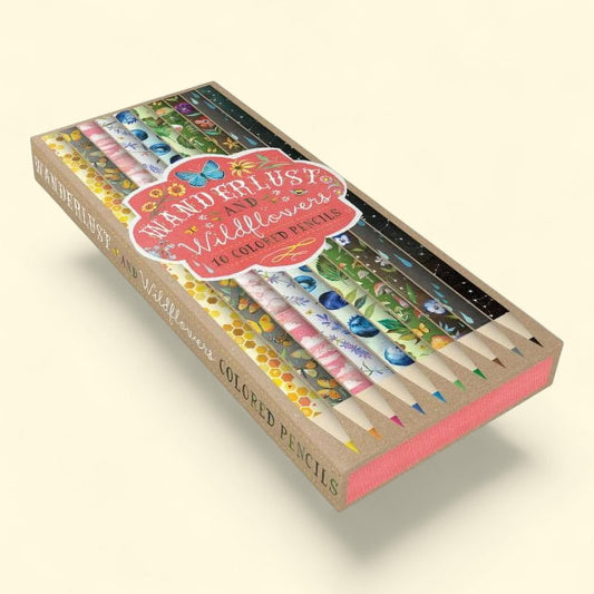 Wanderlust and Wildflowers Colored Pencils, 10 Count